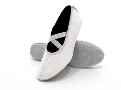 baletki eko-skóra kolor biały